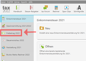Lohnsteuerermäßigungsantrag TAX Lohnsteuerermäßigungsantrag TAX