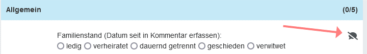 Notizen erfassen über Notiz-Symbol