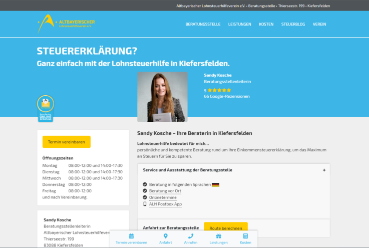 NEU: Beratungsstellen-Webseite | Neues Layout & neue Funktionen