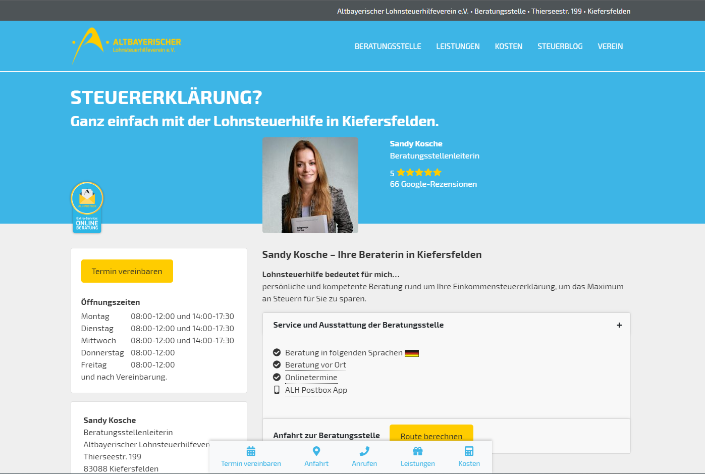 NEU: Beratungsstellen-Webseite | Neues Layout & neue Funktionen